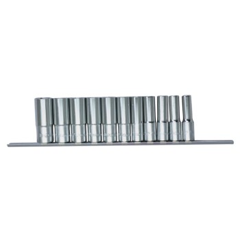 HANS TOOLS 3611-2AD ВЛОЖКИ 3/8 КОМПЛЕКТ 11Ч. УДЪЛЖЕНИ 12-СТЕН ИНЧОВИ1/4-7/8