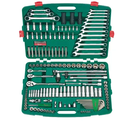 HANS TOOLS TK-163 ГЕДОРЕ К-Т 1/4-3/8-1/2 163Ч. ВЛОЖКИ ОТ 3.5-32 ММ
