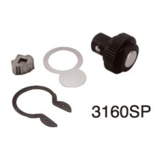 Hans Tools 3160GQ- Тресчотка 3/8 с изолация с бутон 
