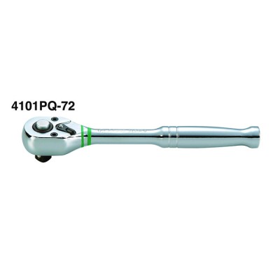 Hans Tools 4101PQ 72зъба Тресчотка 1/2 никел с бутон 