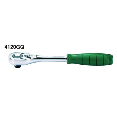 Hans Tools 4120GQ Тресчотка 1/2 24 зъба с изолация с бутон 