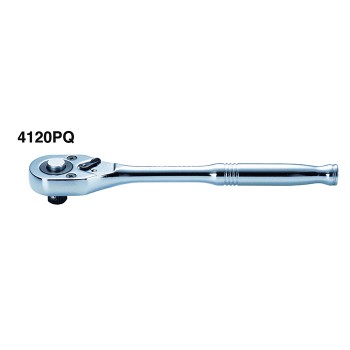 Hans Tools 4120PQ Тресчотка 1/2 24 зъба с никел с бутон 