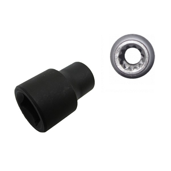 240031 EVROTOOLS ВЛОЖКА ЗА СПИРАЧНИ ДИСКОВЕ ЗА КАМИОНИ 3/8 11з.L26MM