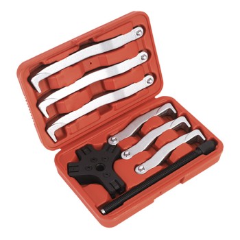 240036 EVROTOOLS СКОБИ ЗА ЛАГЕРИ К-Т 8Ч. ДО 150ММ & 200ММ 240036 EVROTOOLS СКОБИ ЗА ЛАГЕРИ К-Т 8Ч. ДО 150ММ & 200ММ