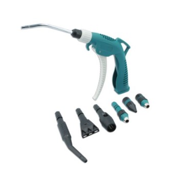 240145 EVROTOOLS ПИСТОЛЕТ ЗА ВЪЗДУХ С НАКРАЙНИЦИ(ДЮЗИ) 6х100,160,320