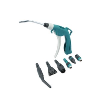 240145 EVROTOOLS ПИСТОЛЕТ ЗА ВЪЗДУХ С НАКРАЙНИЦИ(ДЮЗИ) 6х100,160,320