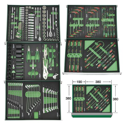 HANS TOOLS FGTT-223 КОМПЛЕКТ ИНСТРУМЕНТИ ЗА КОЛИЧКА С МЕКИ ПАНЕЛИ-223 ЧАСТИ