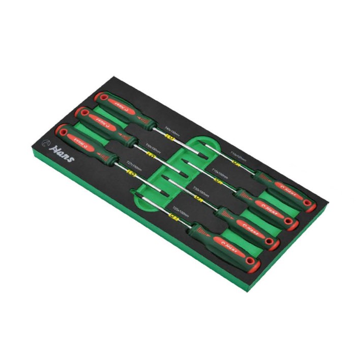 HANS TOOLS FGTT-223 КОМПЛЕКТ ИНСТРУМЕНТИ ЗА КОЛИЧКА С МЕКИ ПАНЕЛИ-223 ЧАСТИ