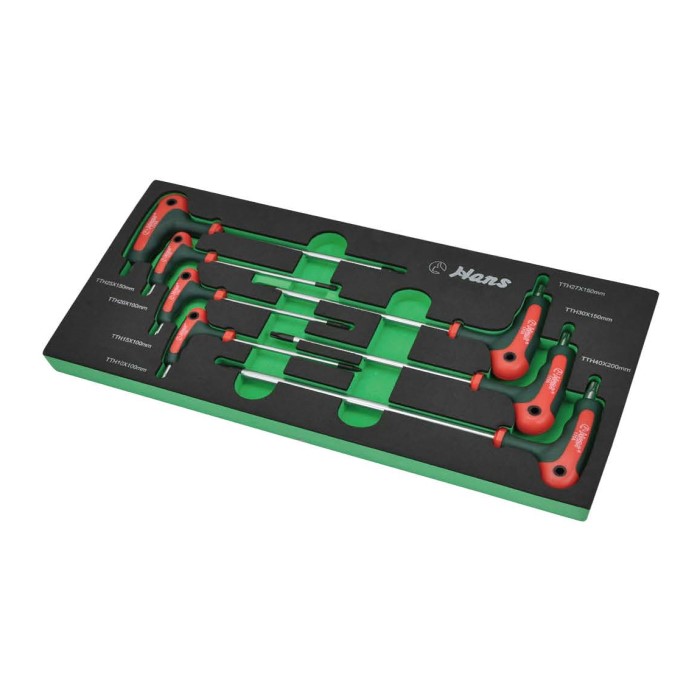 HANS TOOLS FGTT-223 КОМПЛЕКТ ИНСТРУМЕНТИ ЗА КОЛИЧКА С МЕКИ ПАНЕЛИ-223 ЧАСТИ