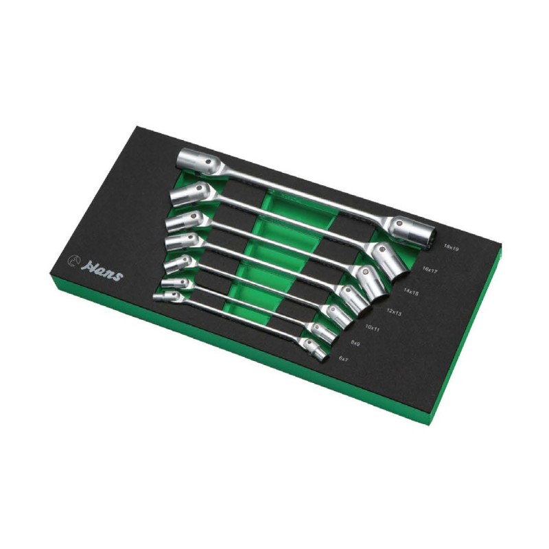 HANS TOOLS FGTT-223 КОМПЛЕКТ ИНСТРУМЕНТИ ЗА КОЛИЧКА С МЕКИ ПАНЕЛИ-223 ЧАСТИ
