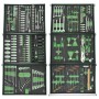 HANS TOOLS FGTT-293 КОМПЛЕКТ ИНСТРУМЕНТИ ЗА КОЛИЧКА С МЕКИ ПАНЕЛИ-293 ЧАСТИ