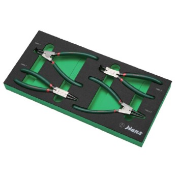 HANS TOOLS TTFK-11 К-Т ЗЕГЕР КЛЕЩИ 4Ч.С МЕК ПАНЕЛ В КУТИЯ 7"