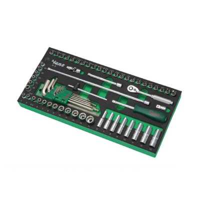 HANS TOOLS FGTT-149 КОМПЛЕКТ ИНСТРУМЕНТИ ЗА КОЛИЧКА С МЕКИ ПАНЕЛИ-149 ЧАСТИ