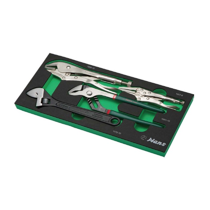 HANS TOOLS FGTT-149 КОМПЛЕКТ ИНСТРУМЕНТИ ЗА КОЛИЧКА С МЕКИ ПАНЕЛИ-149 ЧАСТИ