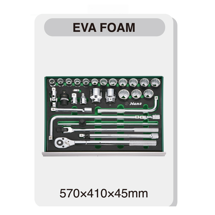 HANS TOOLS TTF-30 КОМПЛЕКТ ИНСТРУМЕНТИ ЗА КОЛИЧКА 12-СТЕН 3/4 17-50ММ 30 ЧАСТИ