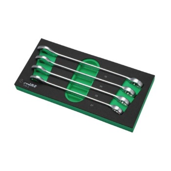 HANS TOOLS TTF-4B ЗВЕЗДОГАЕЧНИ КЛЮЧОВЕ К-Т 4Ч.С МЕК ПАНЕЛ 27-32MM