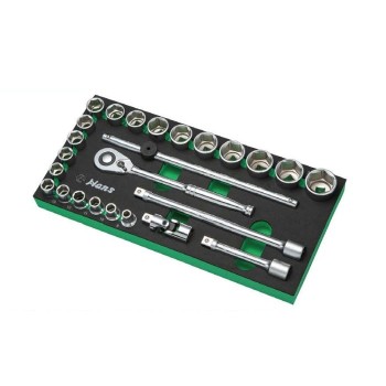 HANS TOOLS TTFK-16PR КОМПЛЕКТ ИНСТРУМЕНТИ 1/2-25 ЧАСТИ МЕК ПАНЕЛ И КУТИЯ
